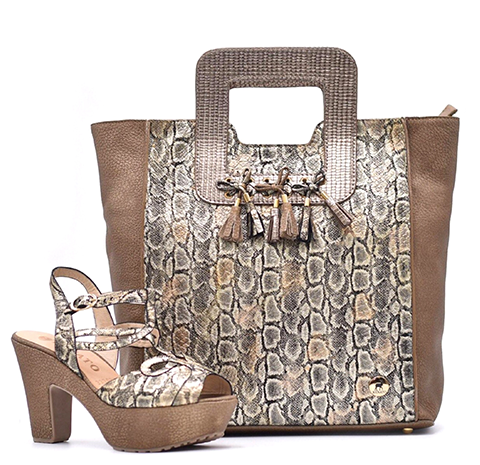 HandBag Bronce